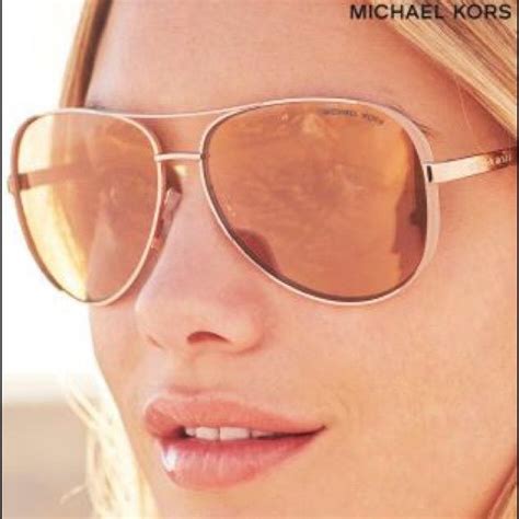 michael kors mk5004 chelsea aviator sunglasses rose gold|michael kors chelsea sunglasses polarized.